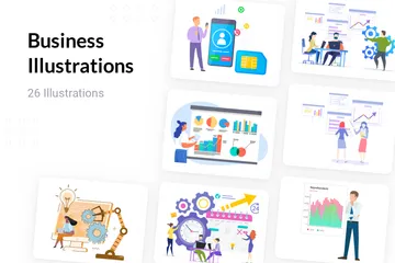 Business Illustration Pack