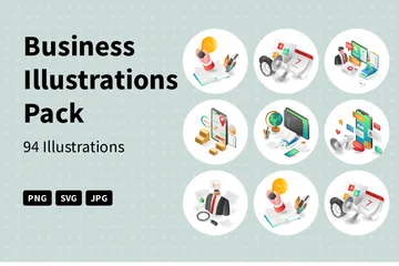 Business Illustration Pack