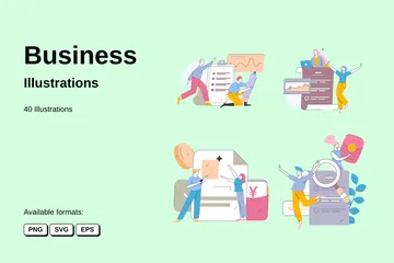 Business Illustration Pack