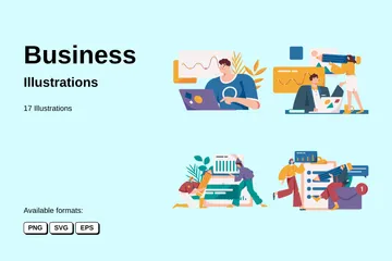 Business Illustration Pack