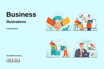 Business Illustration Pack