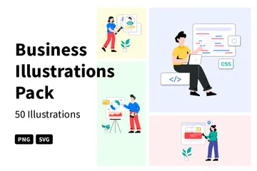 Business Illustration Pack