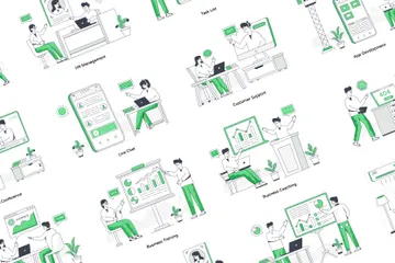 Business Illustration Pack