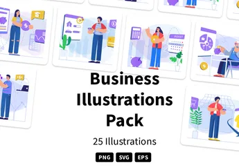 Business Illustration Pack