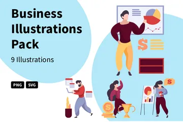 Business Illustration Pack