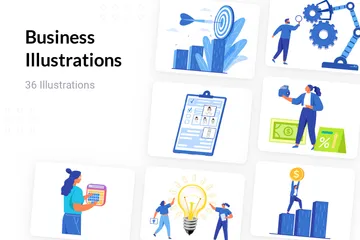 Business Illustration Pack