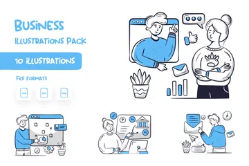 Business Illustration Pack