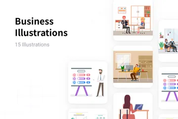 Business Illustration Pack