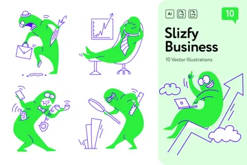 Slizfy Illustration Bundle