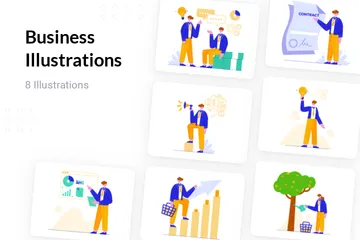 Business Illustration Pack