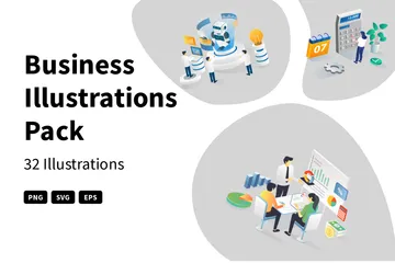 Business Illustration Pack