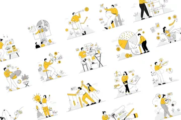 Business Illustration Pack