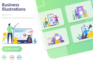 Business Illustration Pack