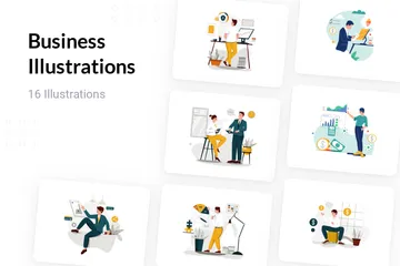 Business Illustration Pack