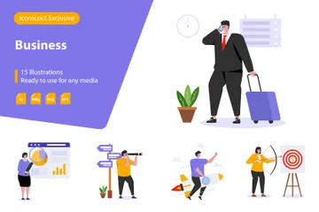 Business Illustration Pack