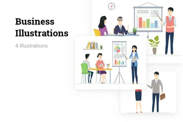 Business Illustration Pack