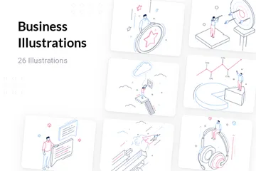 Business Illustration Pack