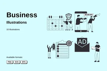 Business Illustration Pack