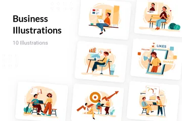 Business Illustration Pack