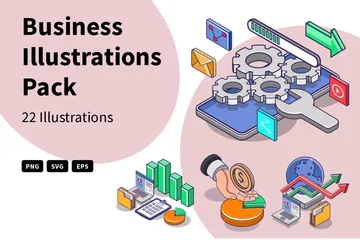 Business Illustration Pack