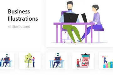 Business Illustration Pack