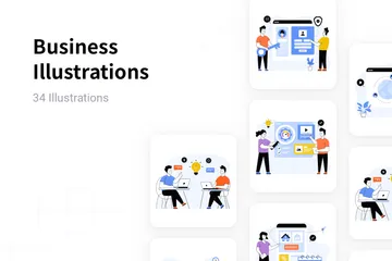 Business Illustration Pack