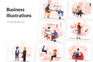 Business Illustration Pack