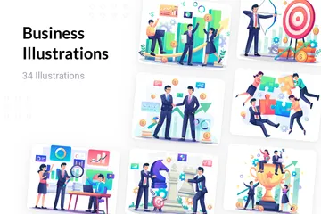 Business Illustration Pack