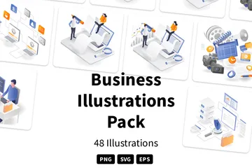 Business Illustration Pack