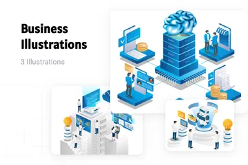 Business Illustration Pack