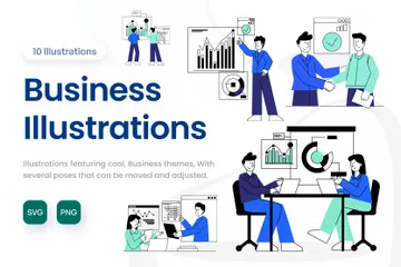 Business Illustration Pack