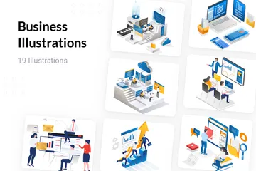 Business Illustration Pack