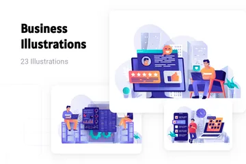 Business Illustration Pack