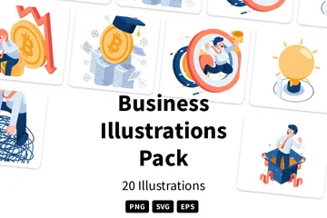 Business Illustration Pack