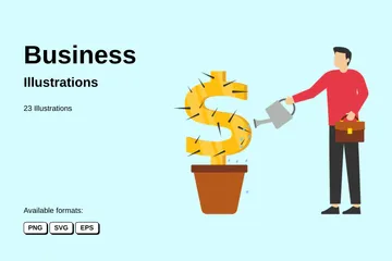 Business Illustration Pack