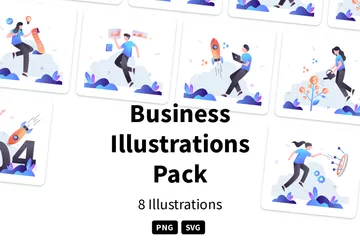 Business Illustration Pack