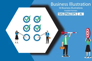 Business Illustration Pack