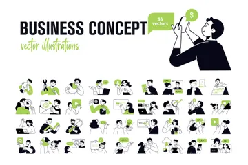 Business Illustration Pack