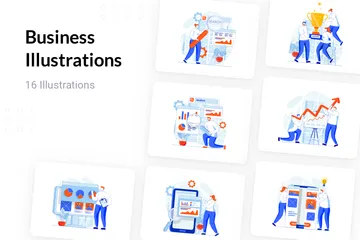 Business Illustration Pack