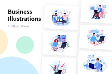 Business Illustration Pack