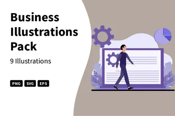 Business Illustration Pack