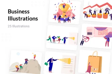 Business Illustration Pack