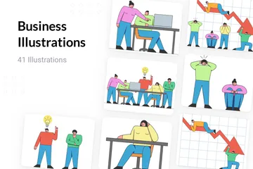 Business Illustration Pack