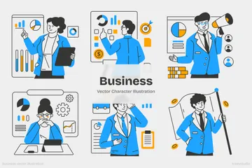 Business Illustration Pack