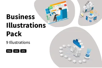 Business Illustration Pack