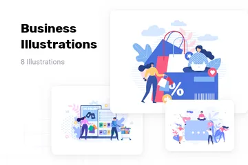 Business Illustration Pack