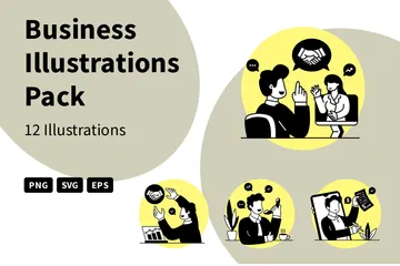 Business Illustration Pack