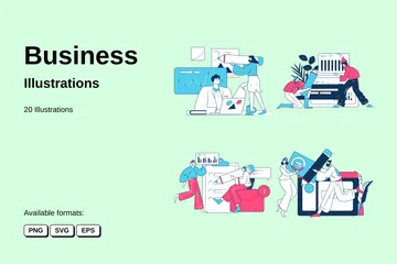 Business Illustration Pack