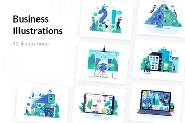 Business Illustration Pack