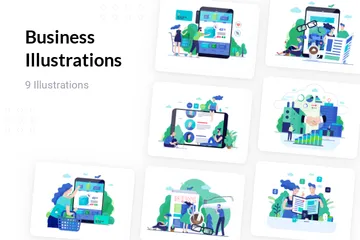 Business Illustration Pack